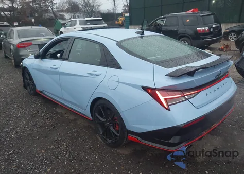 2025 Hyundai Elantra N z USA, uszkodzony, nr VIN KMHLW4DKXSU030516